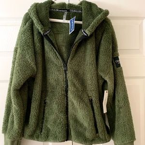 Calvin Klein zip up fleece